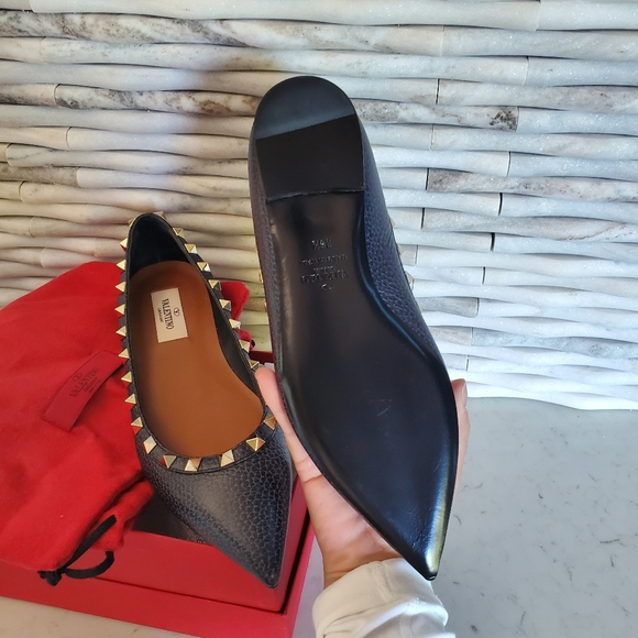 NWT Valentino Rockstud Flats - Picture 3 of 5